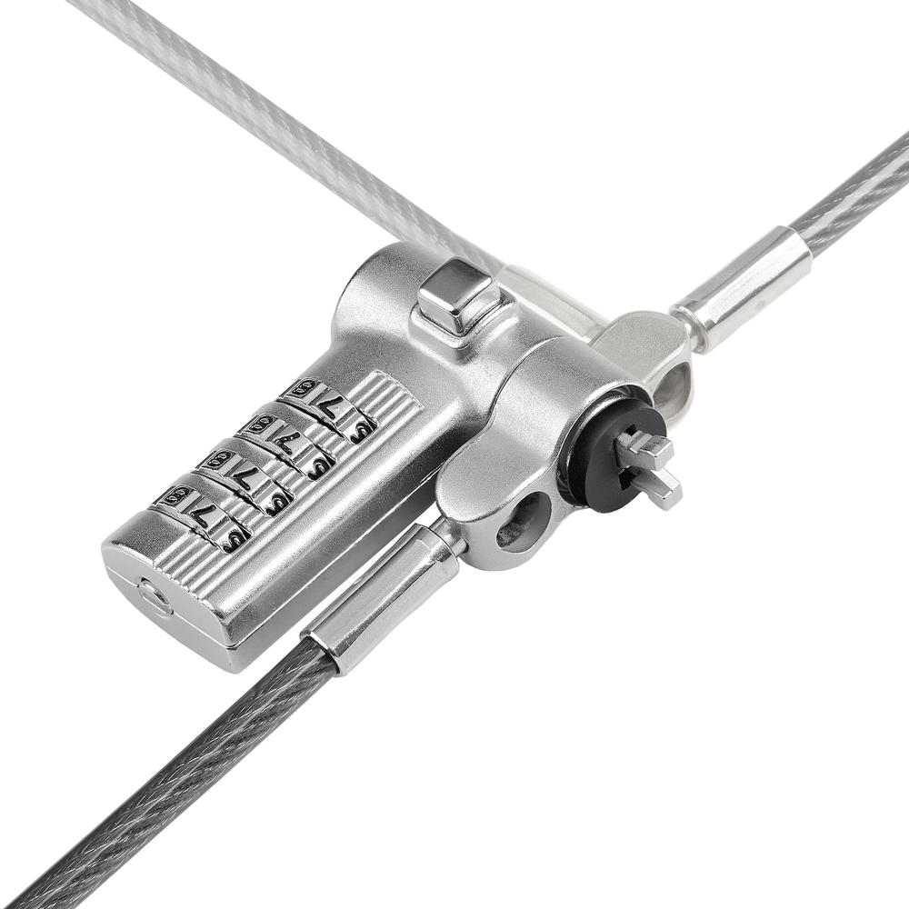 CABLE SEGURIDAD STARTECH COMBINACION PARA PORTATIL 2M