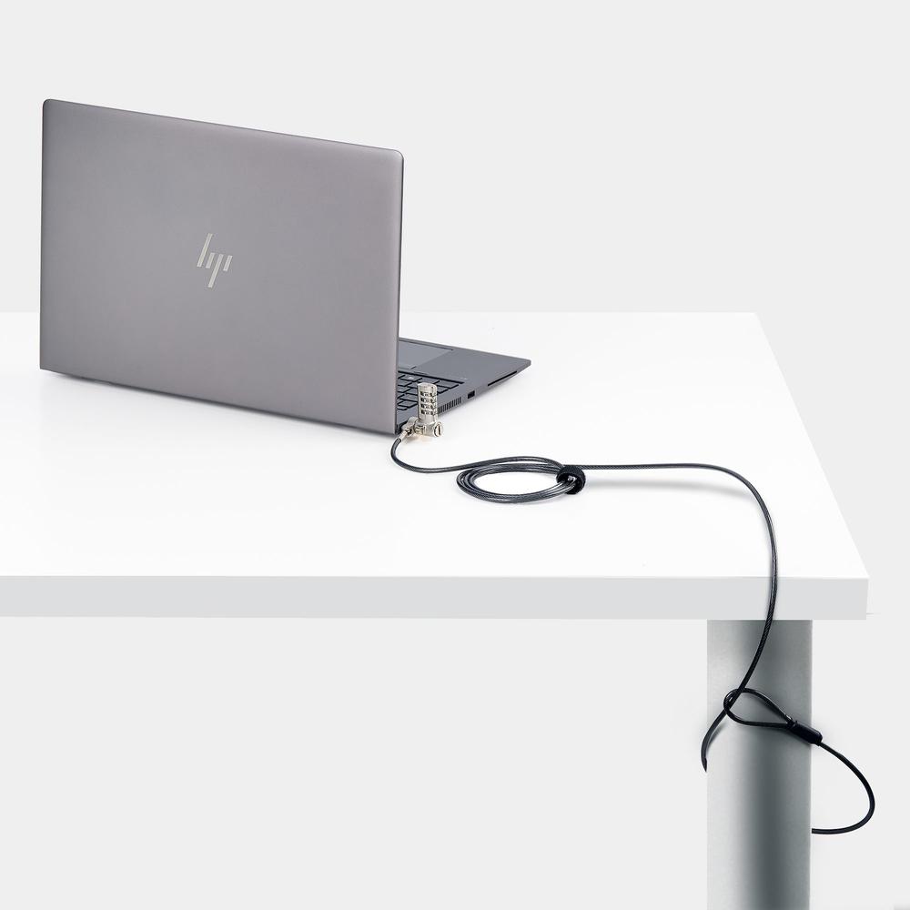 CABLE SEGURIDAD STARTECH COMBINACION PARA PORTATIL 2M