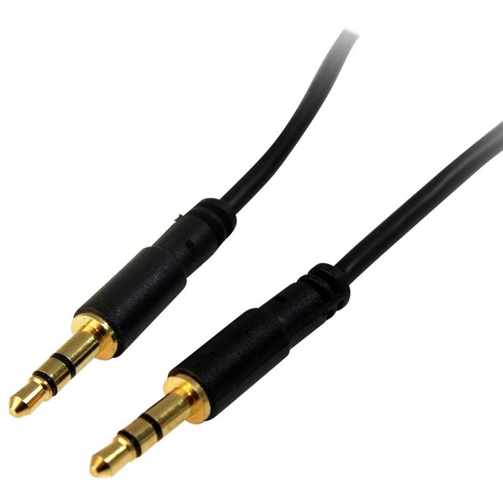 CABLE JACK 3.5MM STARTECH 4.5M / MACHO-MACHO / NEGRO