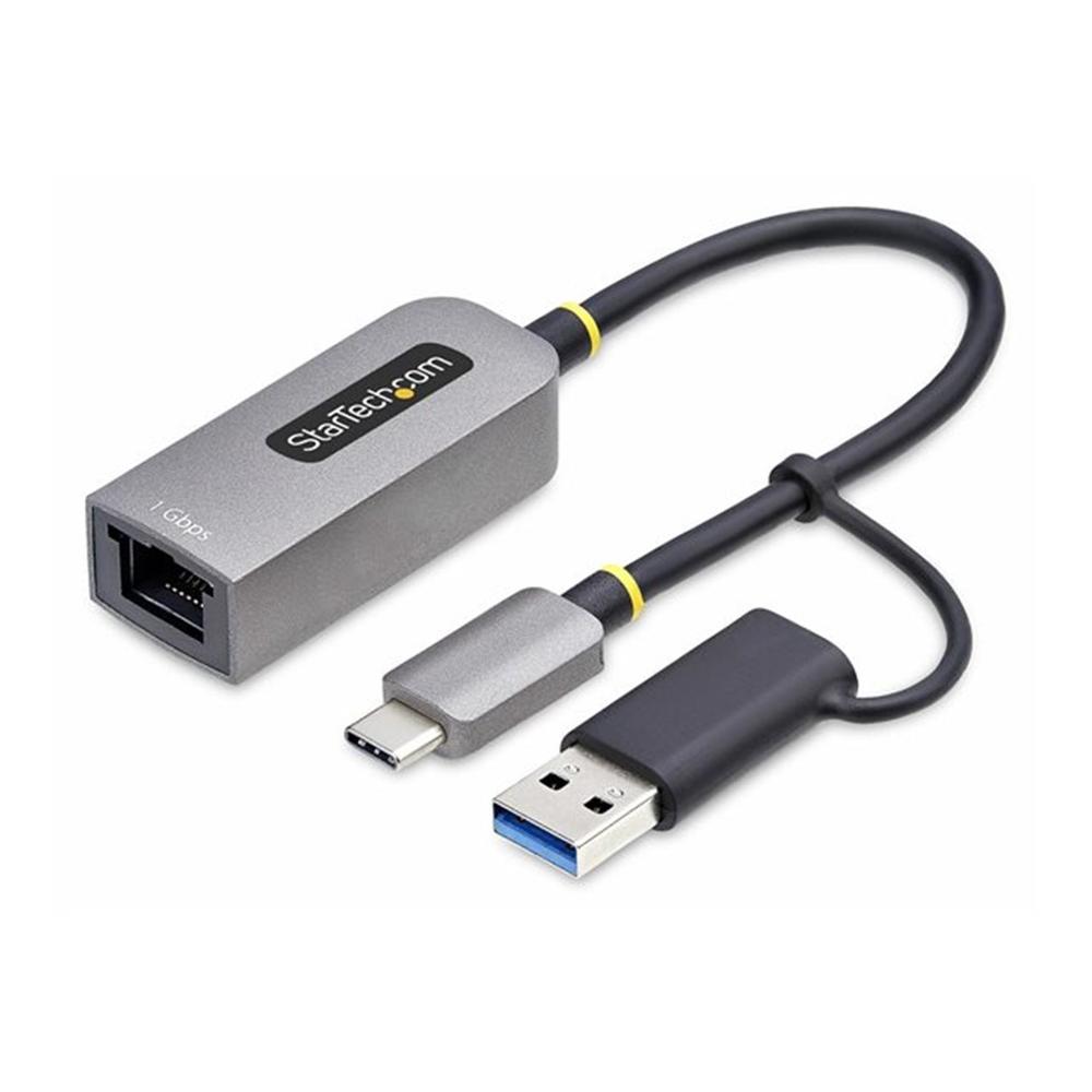 ADAPTADOR USB TIPO C / USB 3.2 A RJ45 STARTECH MACHO-HEMBRA