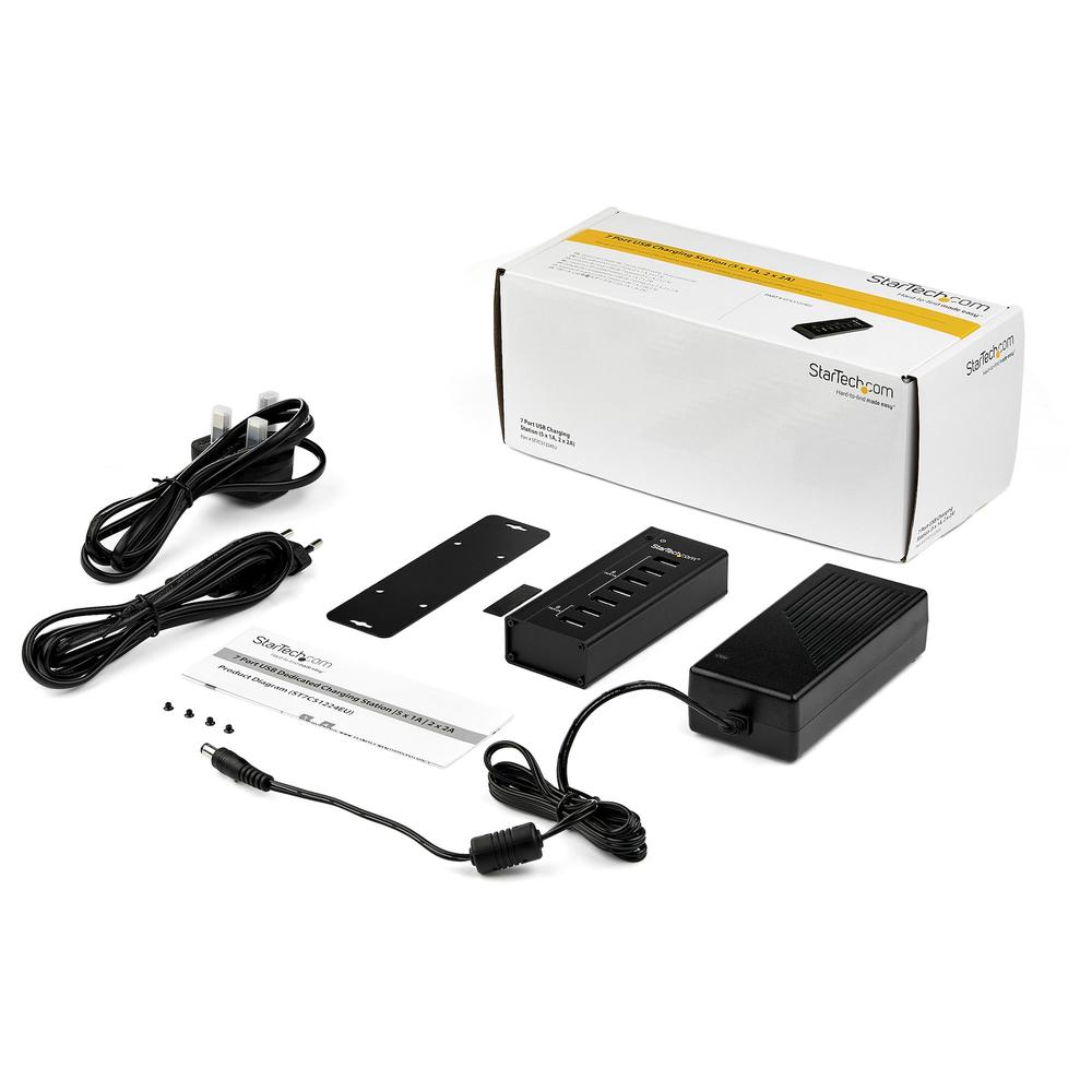 ESTACION DE CARGA USB STARTECH 7 PUERTOS
