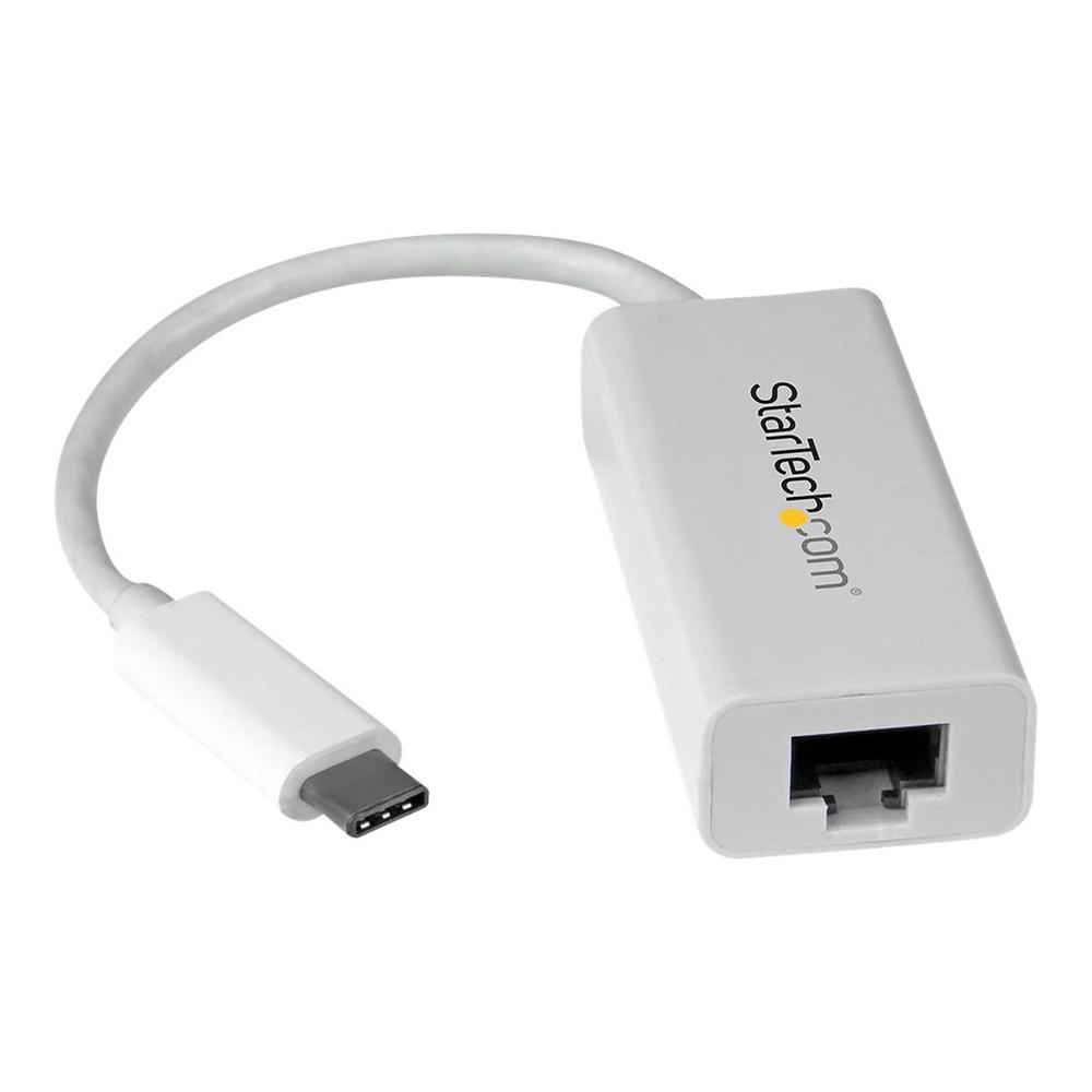 ADAPTADOR USB TIPO C A RJ45 STARTECH MACHO-HEMBRA BLANCO