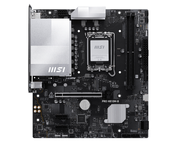 PLACA BASE MSI PRO PRO H810M-B LGA 1851 MATX/ 2X DDR5/ 4X SATA3