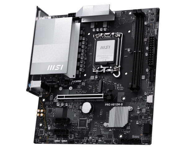PLACA BASE MSI PRO PRO H810M-B LGA 1851 MATX/ 2X DDR5/ 4X SATA3