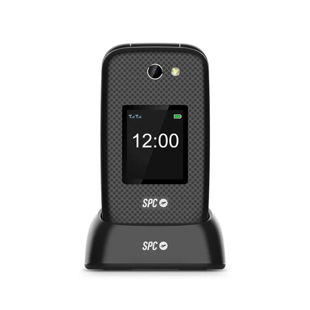 TELEFONO MOVIL SPC 2337N HARMONY 2 4G NEGRO TIPO TAPA/ DUAL SIM/ 2.8"/ MICRO SD/ BLUETOOTH + DOCK