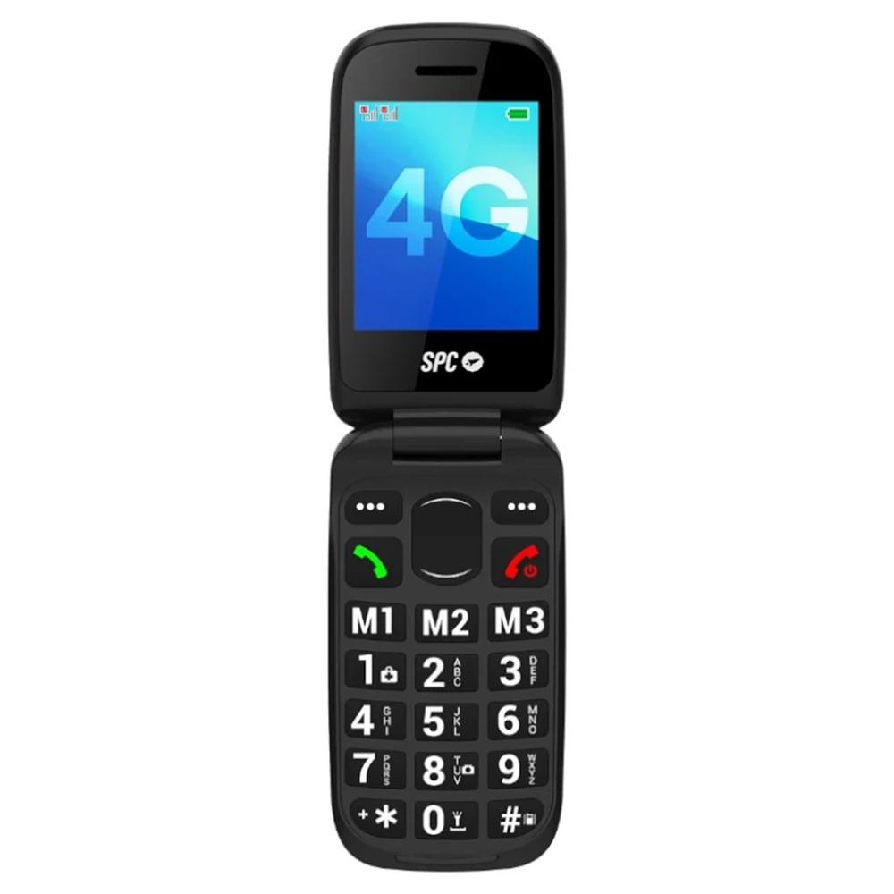 TELEFONO MOVIL SPC 2337N HARMONY 2 4G NEGRO TIPO TAPA/ DUAL SIM/ 2.8"/ MICRO SD/ BLUETOOTH + DOCK
