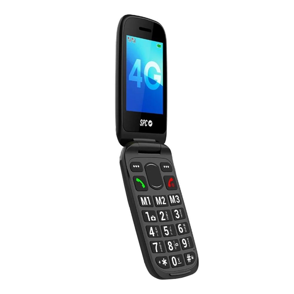 TELEFONO MOVIL SPC 2337N HARMONY 2 4G NEGRO TIPO TAPA/ DUAL SIM/ 2.8"/ MICRO SD/ BLUETOOTH + DOCK