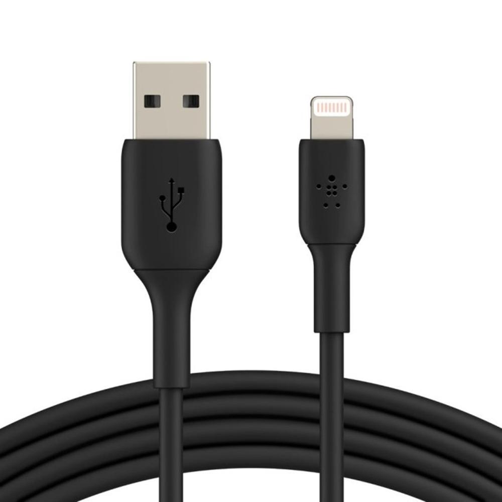 CABLE LIGHTNING A USB TIPO A BELKIN 1M/ MACHO-MACHO/ NEGRO