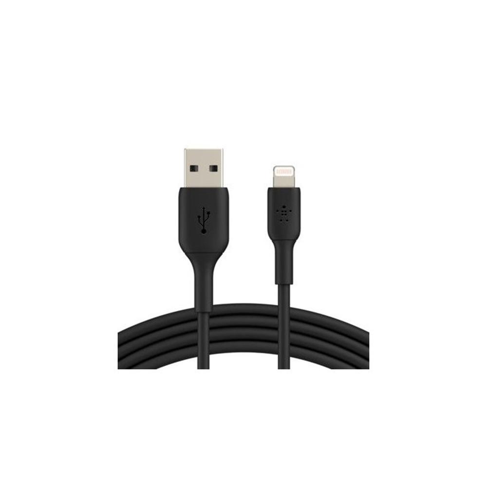 CABLE LIGHTNING A USB TIPO A BELKIN 3M/ MACHO-MACHO/ NEGRO