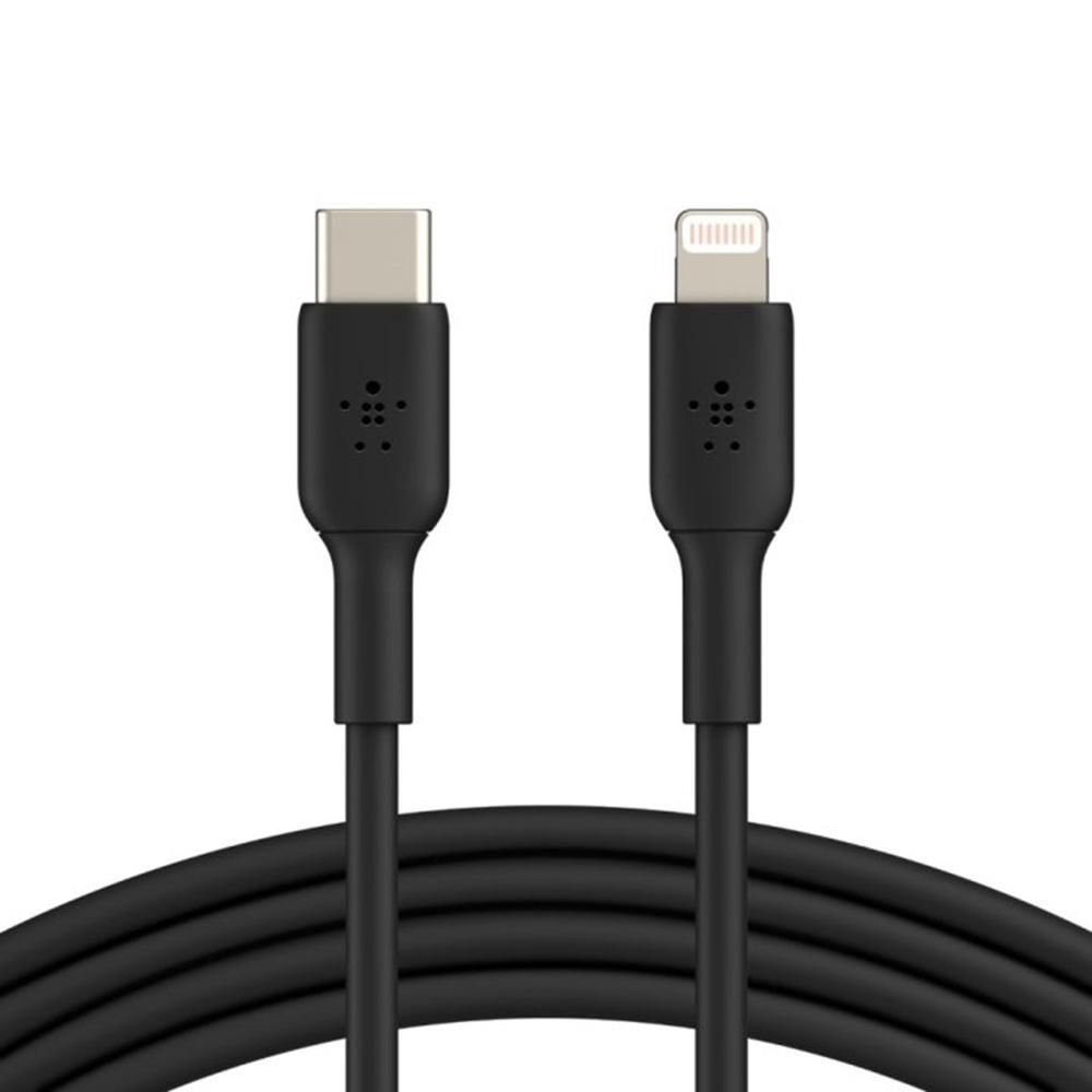 CABLE LIGHTNING A USB TIPO C BELKIN 1M/ MACHO-MACHO/ NEGRO