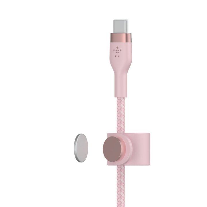 CABLE USB TIPO C A LIGHTNING BELKIN 1M/ MACHO-MACHO/ ROSA
