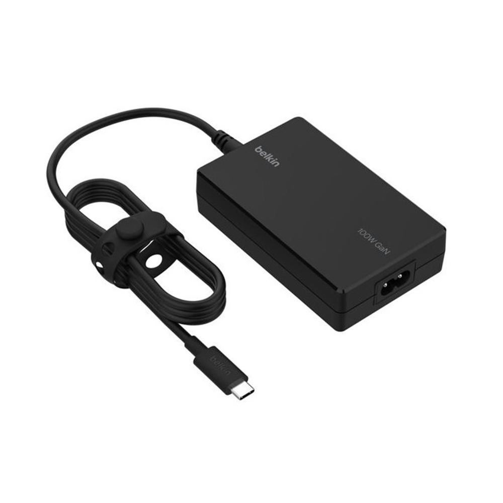 CARGADOR UNIVERSAL DE PORTATIL BELKIN INC016GLBK 100W USB TIPO C