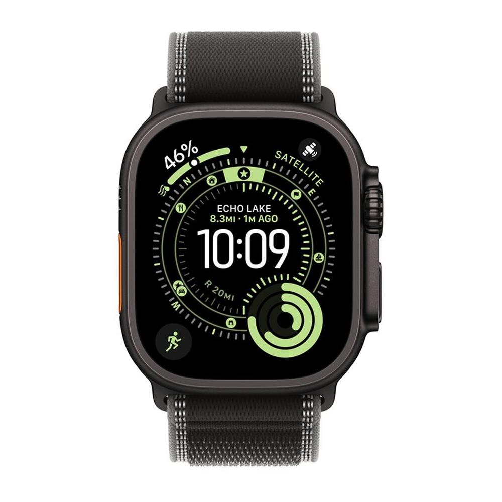 SMARTWATCH APPLE WATCH ULTRA 3 GPS + CELLULAR 49MM BLACK TITANIUM CASE BLACK/CHARCOAL TRAIL LOOP - S/M