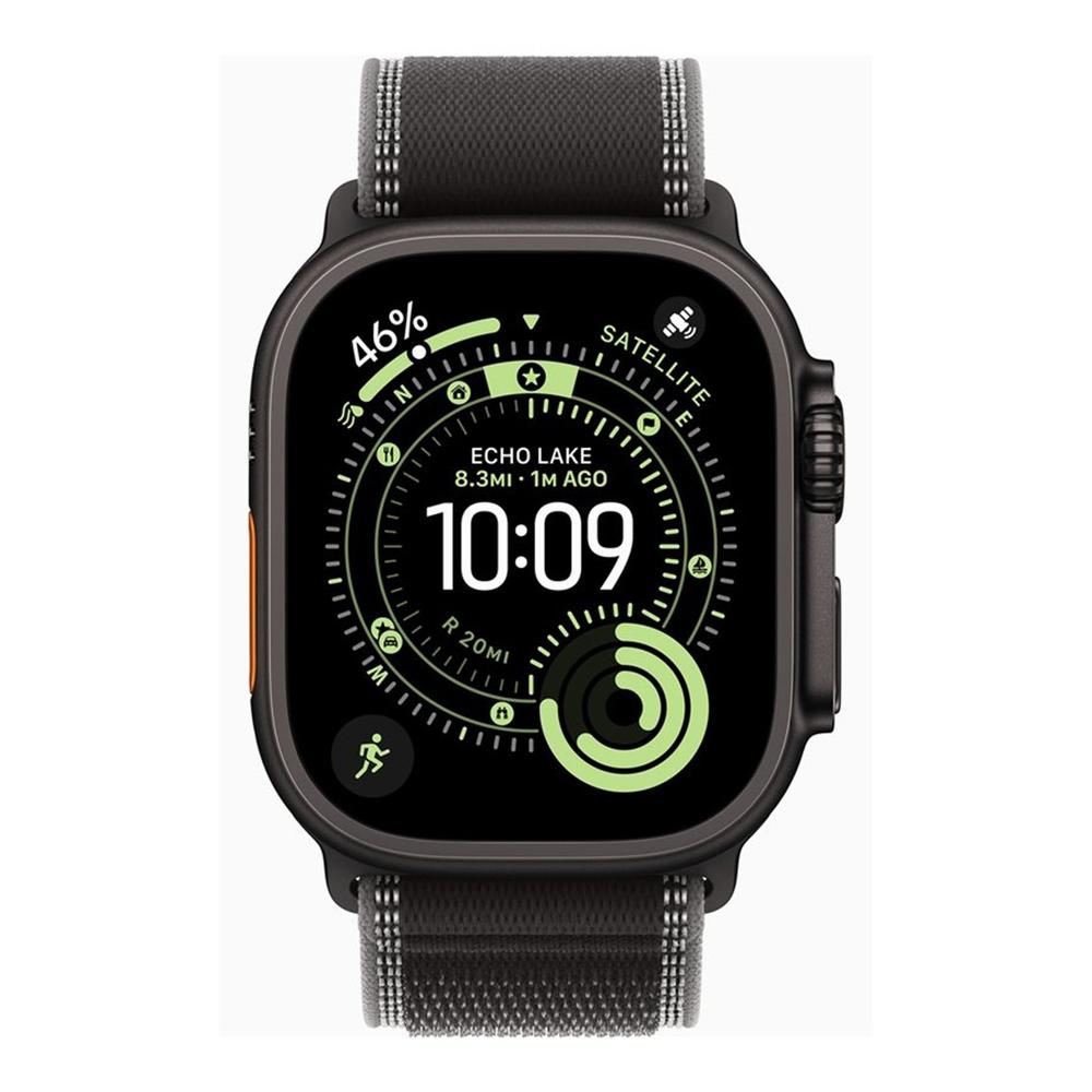 SMARTWATCH APPLE WATCH ULTRA 3 GPS + CELLULAR 49MM BLACK TITANIUM CASE BLACK/CHARCOAL TRAIL LOOP - M/L