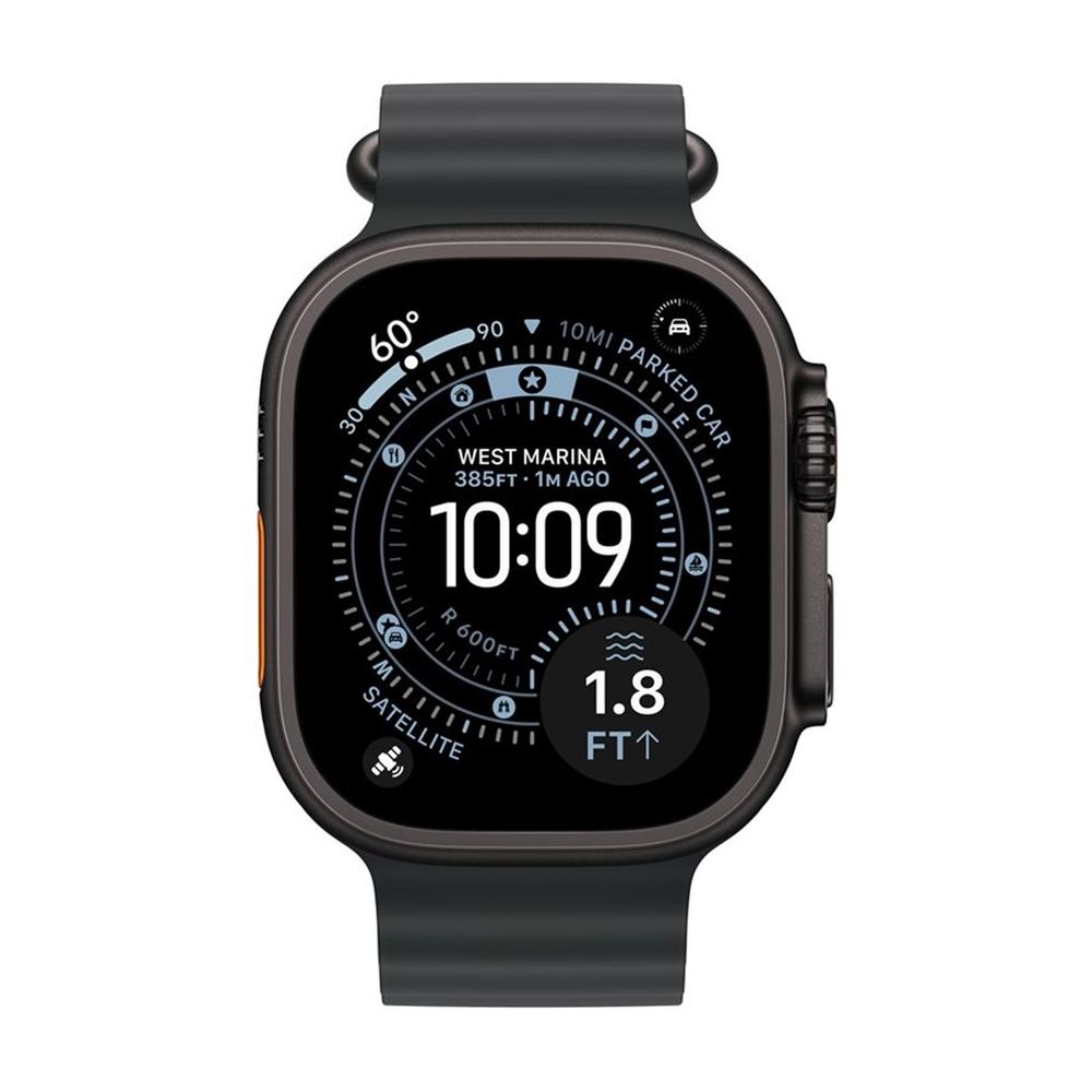 SMARTWATCH APPLE WATCH ULTRA 3 GPS + CELLULAR 49MM BLACK TITANIUM CASE BLACK OCEAN BAND