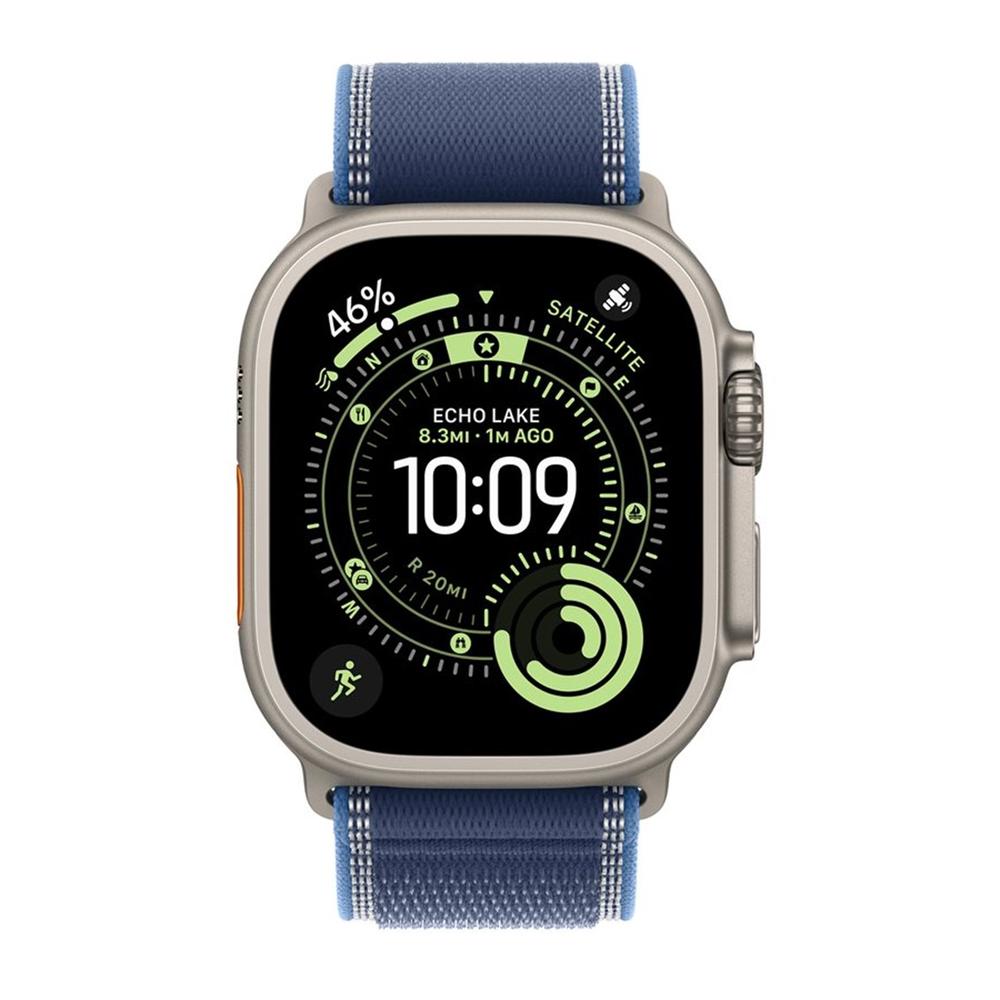 SMARTWATCH APPLE WATCH ULTRA 3 GPS + CELLULAR 49MM NATURAL TITANIUM CASE BLUE/BRIGHT BLUE TRAIL LOOP - M/L