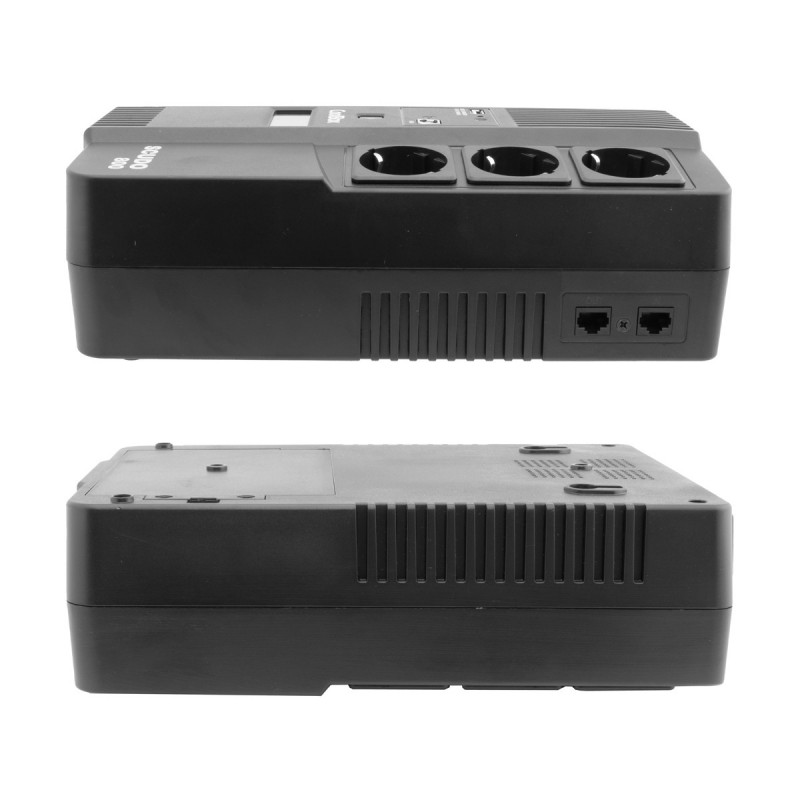SAI COOLBOX SCUDO3 800VA LCD 6 ENCHUFES SCHUKO