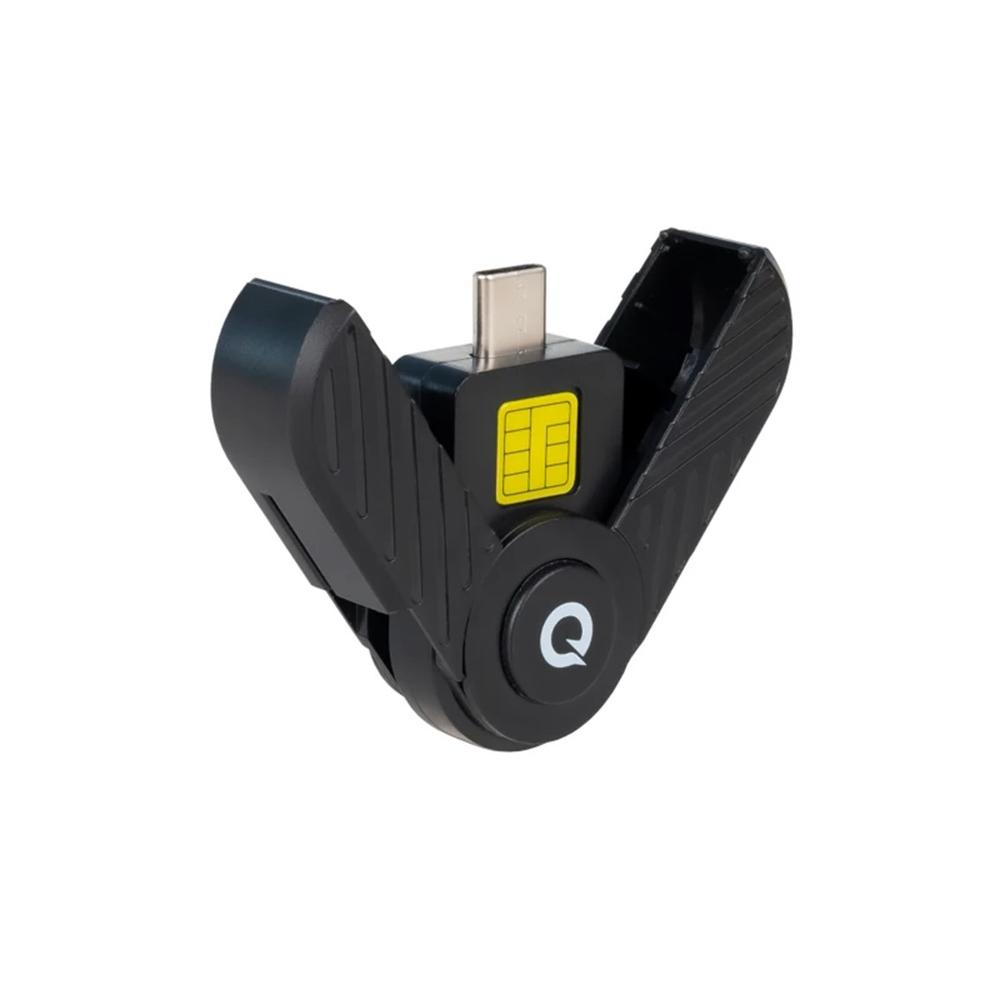 LECTOR DNI USB TIPO C TOOQ TQR-3011B