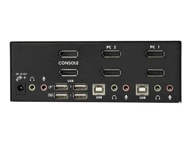 SWITCH DISPLAYPORT STARTECH SV231DPDDUA2 2 PUERTOS