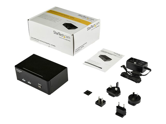 SWITCH DISPLAYPORT STARTECH SV231DPDDUA2 2 PUERTOS