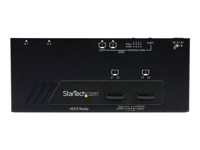 SWITCH HDMI STARTECH VS222HDQ 4 PUERTOS