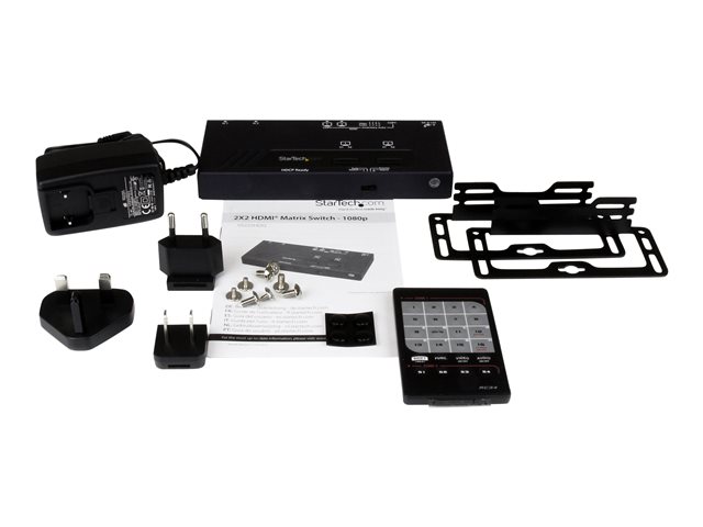SWITCH HDMI STARTECH VS222HDQ 4 PUERTOS
