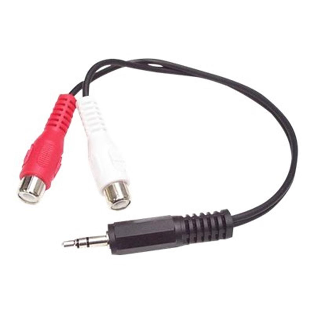 CABLE MINI JACK 3.5MM STARTECH 0.15M/ MACHO-HEMBRA