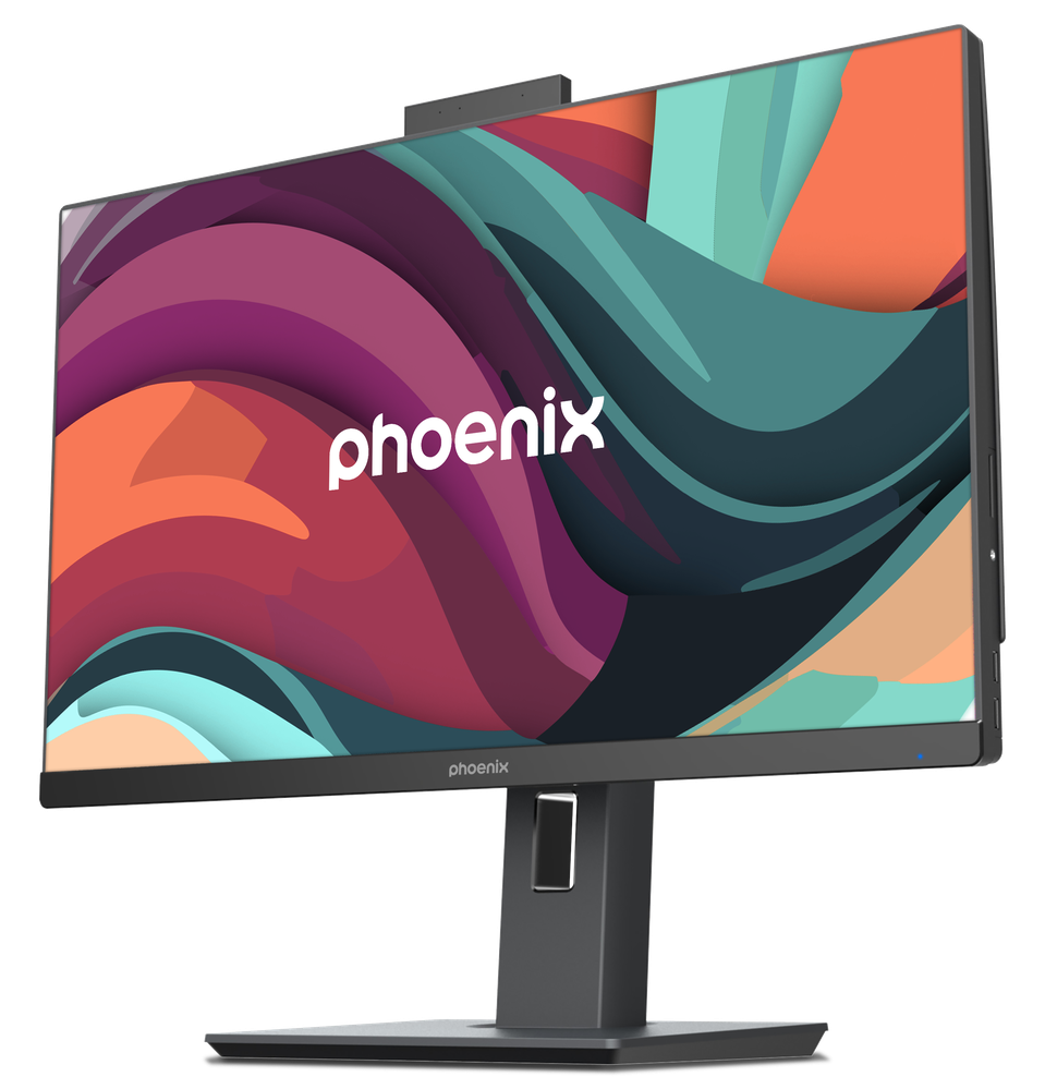 BAREBONE ALL IN ONE PHOENIX 24" CAMPRO4 H610T2 DDR5 CON ADAPTADOR 120W