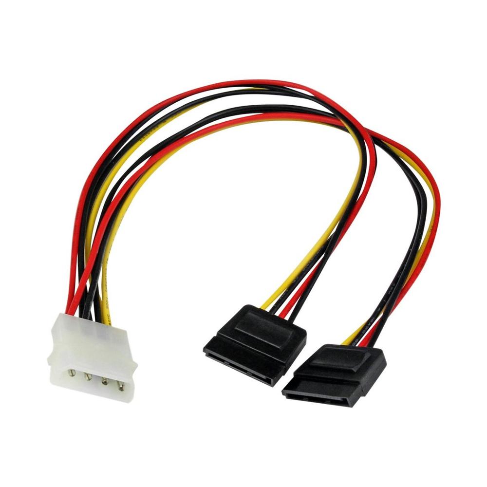 CABLE LP4 A 2X SATA STARTECH MACHO-HEMBRA