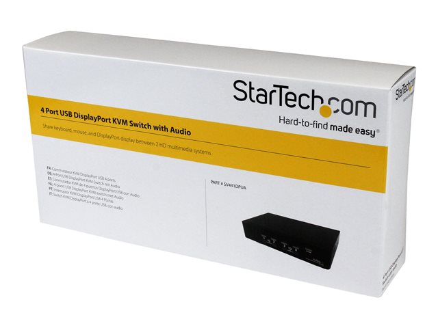 SWITCH KVM STARTECH SV431DPUA 21 PUERTOS