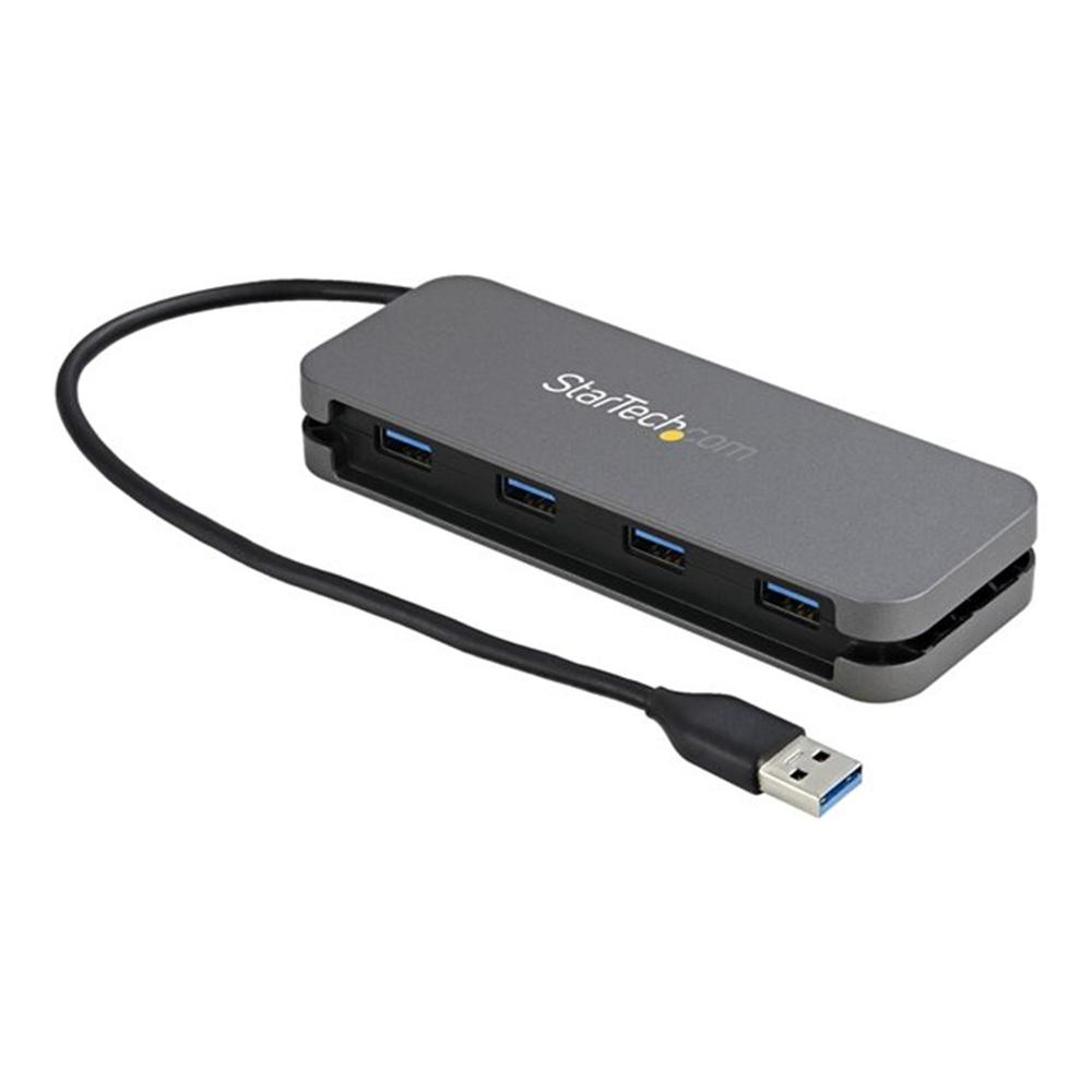 HUB STARTECH HB30AM4AB USB 3.0 4 EN 1