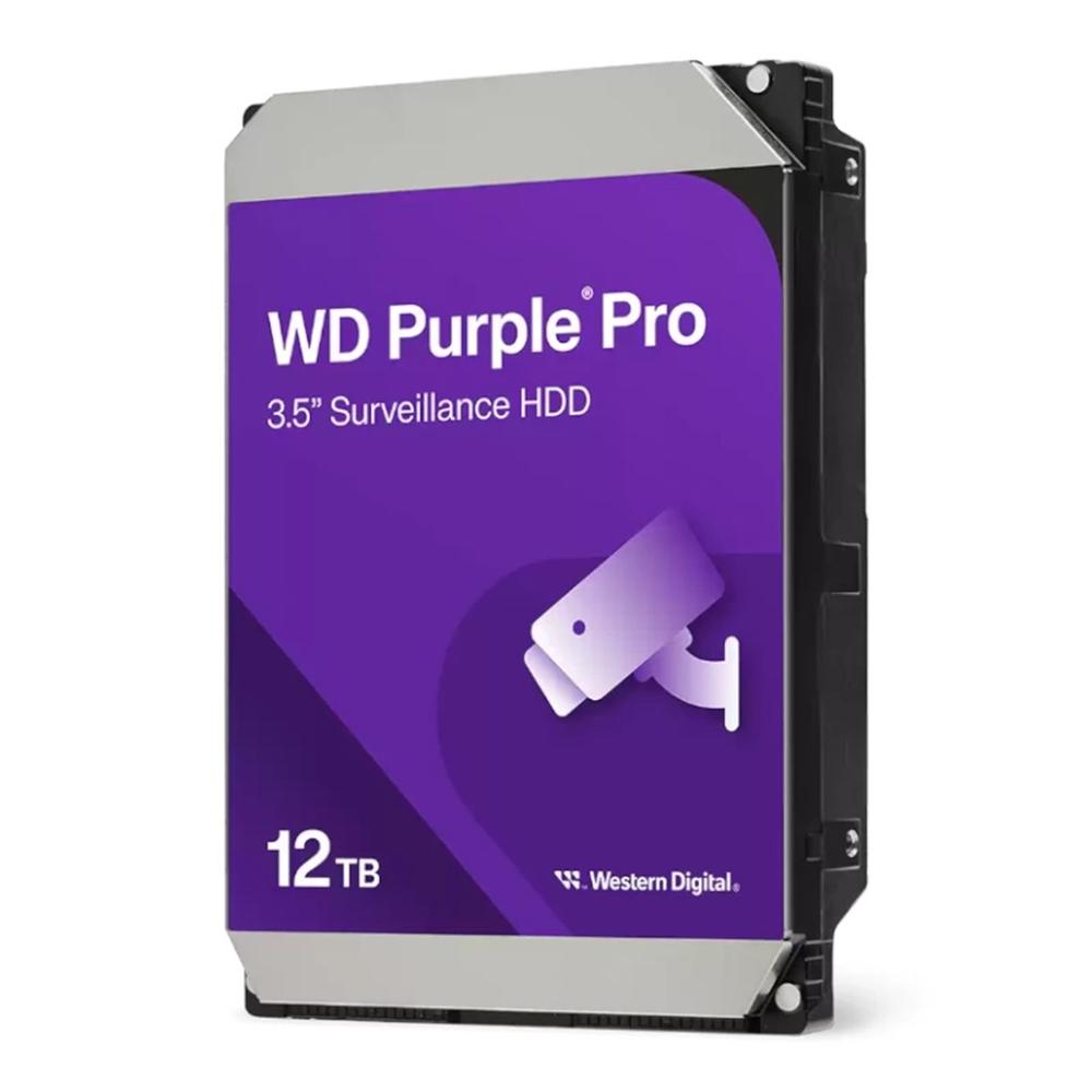 DISCO DURO INTERNO HDD WD WESTERN DIGITAL PURPLE PRO WD122PURP 12TB 3.5" SATA 6GB/S