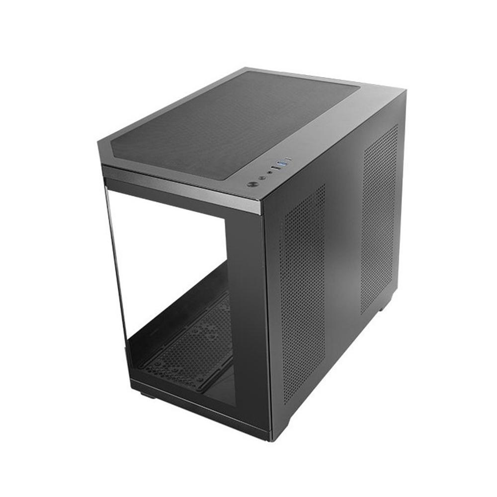 CAJA ORDENADOR MARS GAMING MC3TCOREM MATX CRISTAL TEMPLADO NEGRA