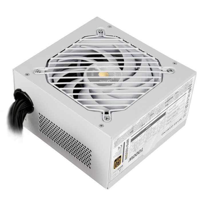 FUENTE ALIMENTACION MARS GAMING MPB1000SIW ATX 1000W BLANCA