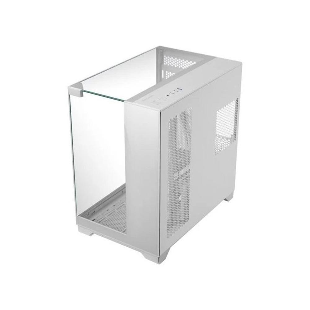 CAJA ORDENADOR MARS GAMING MCVISION ATX CRISTAL TEMPLADO BLANCA
