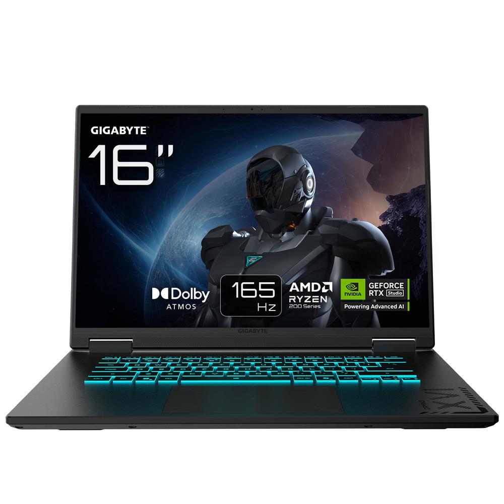 PORTATIL GIGABYTE A16 3VHK3PT864SD R7-260/ 32GB/ SSD 1TB/ RTX 5060 8GB/ 16"WUXGA/ FREEDOS PORTUGUES