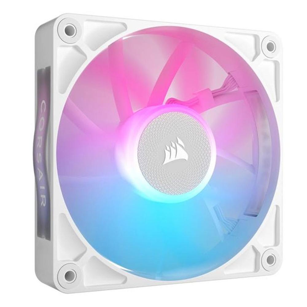 VENTILADOR CAJA CORSAIR RX120 ICUE LINK RGB 120MM WHITE