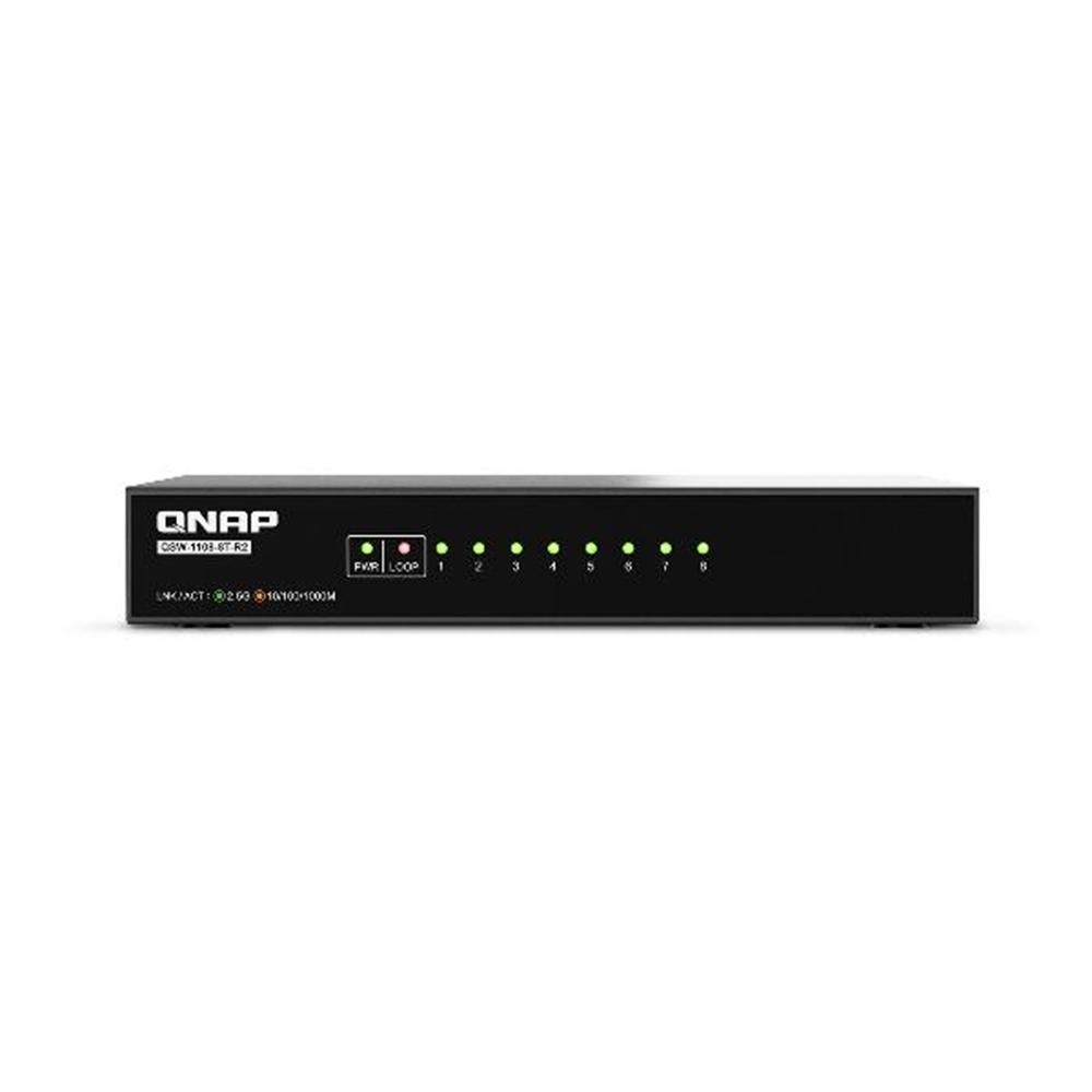 SWITCH QNAP QSW-1108-8T-R2 8 PUERTOS