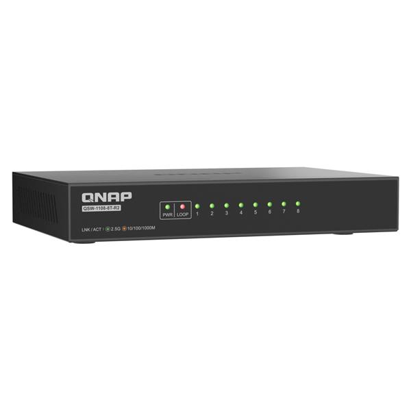 SWITCH QNAP QSW-1108-8T-R2 8 PUERTOS