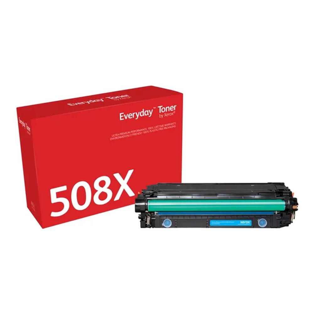 TONER XEROX EVERYDAY COMPATIBLE CON HP 508X Color LaserJet Enterprise M552(CF361X CRG040HC) CIAN