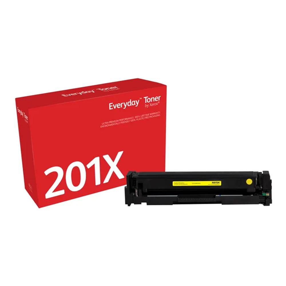 TONER XEROX EVERYDAY COMPATIBLE CON HP 201X (CF402X) AMARILLO
