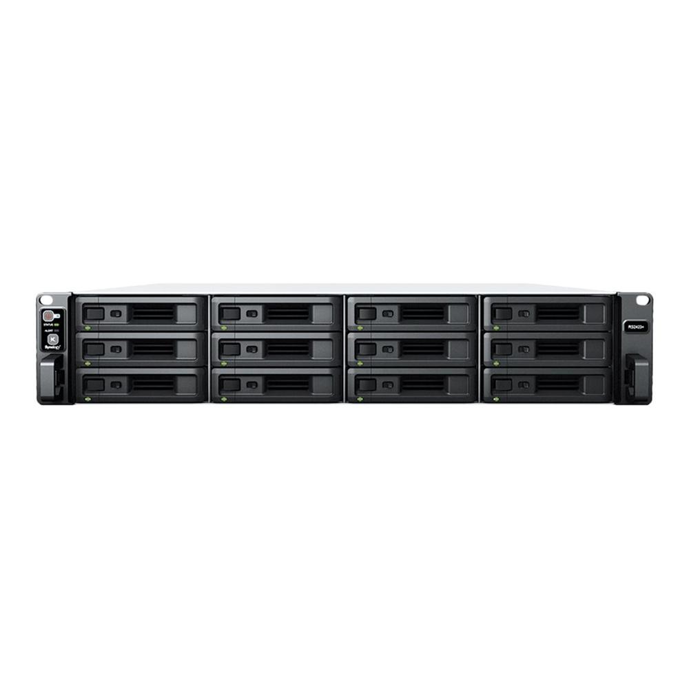 SERVIDOR NAS SYNOLOGY RS2423+ 8GB 12 BAHIAS 2U RACK GIGABIT ETHERNET