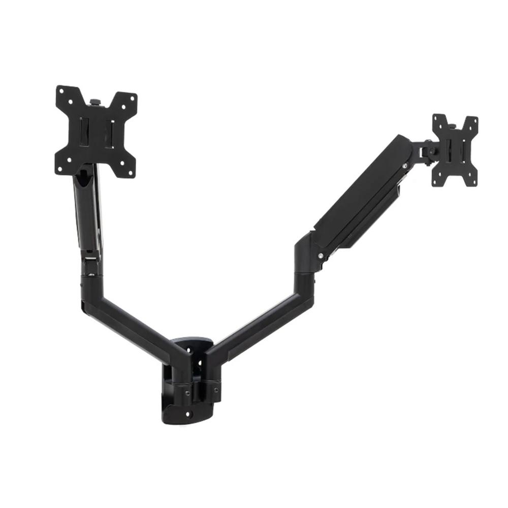 SOPORTE MESA TOOQ VESA HASTA 34" 100X100MM BRAZO DOBLE MAX 10KG/BRAZO