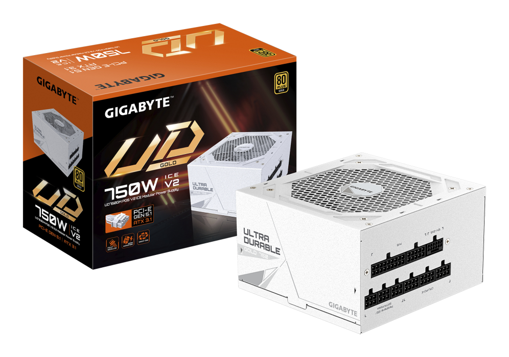 FUENTE ALIMENTACION GIGABYTE GP-UD750GM PG5 ICE GAMING ATX 750W
