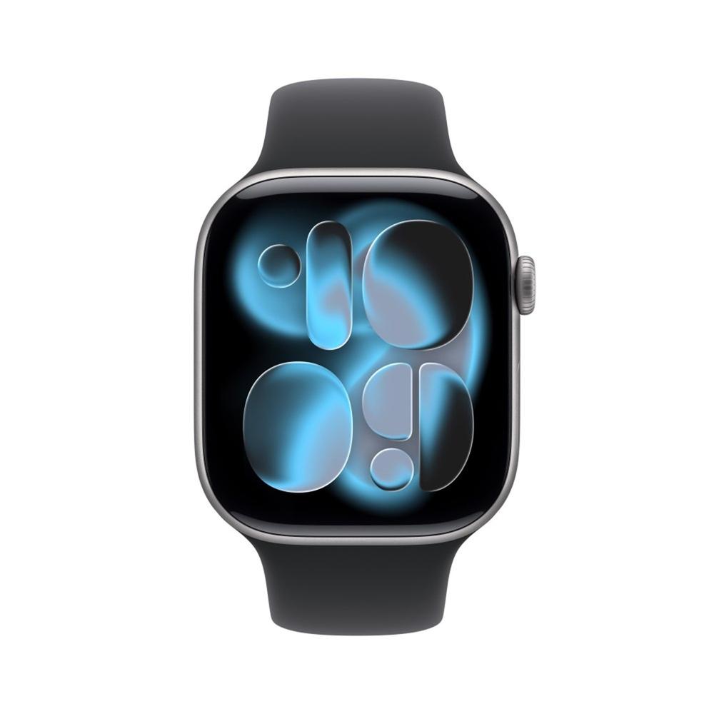 SMARTWATCH APPLE WATCH S11 GPS + CELLULAR 46MM SPACE GREY ALUMINIUM CASE BLACK SPORT BAND S/M