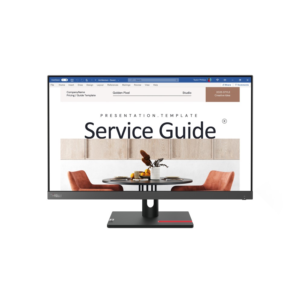 MONITOR LENOVO THINKVISION S24i-30 23.8" FHD 100HZ