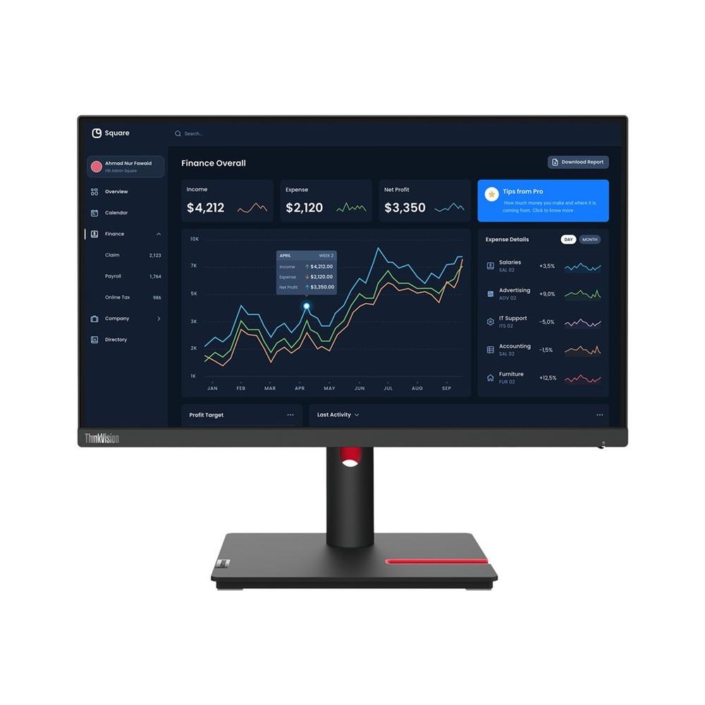 MONITOR LENOVO THINKVISION T22i-30 21.5" FHD 60HZ