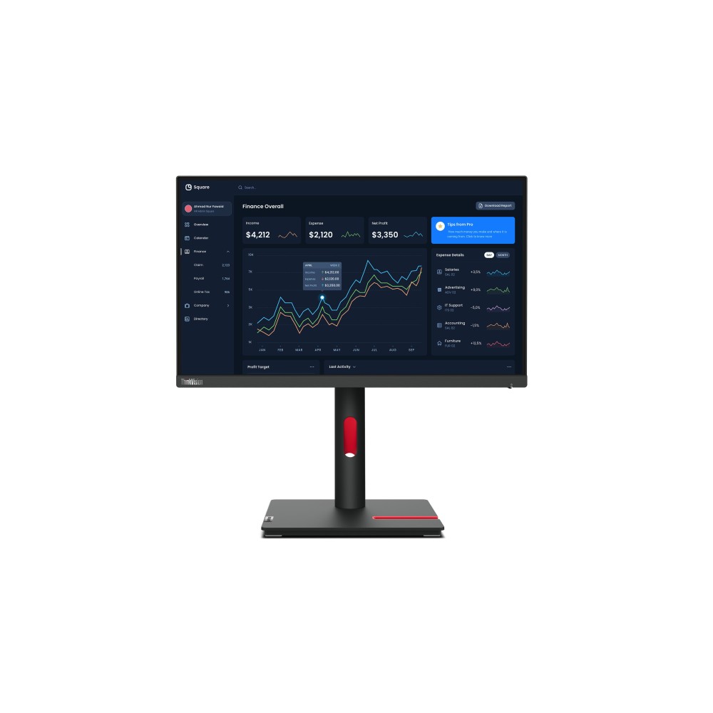 MONITOR LENOVO THINKVISION T22i-30 21.5" FHD 60HZ