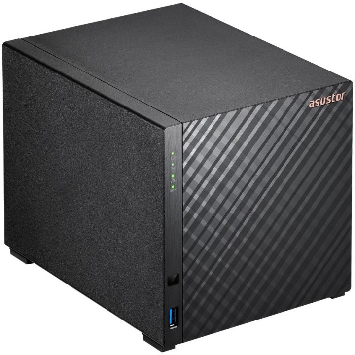 SERVIDOR NAS ASUSTOR DRIVESTOR 2 GEN2 AS1204T 4 BAHIAS 1GB GIGABIT ETHERNET