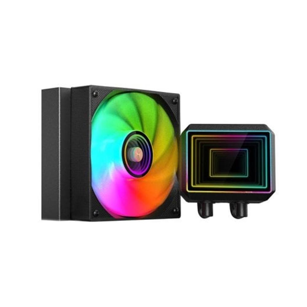 KIT REFRIGERACION LIQUIDA MARS GAMING ML-TWO120 ARGB 120MM NEGRO